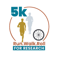 5k Run.Walk.Roll for Research - logo